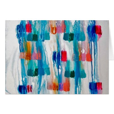 Lights In The Rain Greeting Cards by Cards_By_Janz
