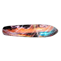 LIGHTS OF ELECTRIC SKATE BOARD DECK