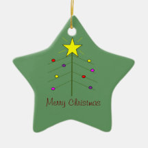 Lights on the Christmas Tree (Star) Ornaments