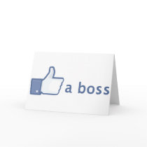 Like A Boss card