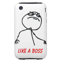 Like a Boss Tough Iphone 3 Case