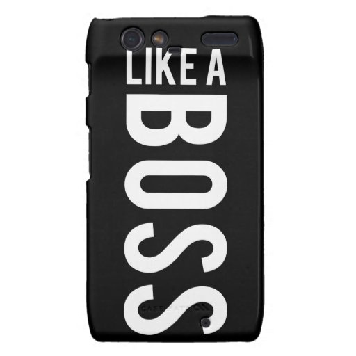 LIKE a BOSS Droid RAZR Cases