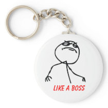 Like a Boss Keychain