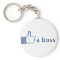 Like A Boss keychain