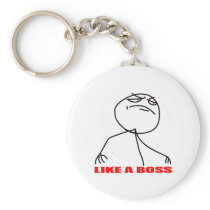 Like a boss meme face