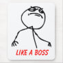 Like a Boss Mousemat
