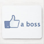 Like A Boss mousepad