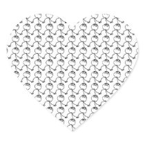 Like a Boss Heart Sticker