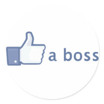 Like A Boss sticker