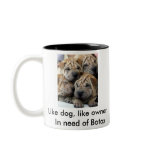 Like Dog, Like Owner Coffee Mug