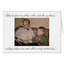 Like Father, Like Son Greeting Cards