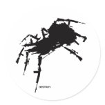 Like Insects 7 Round Stickers