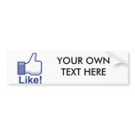 Like it bumper stickers