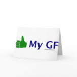 Like My GF (Girlfriend) cards