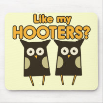 Like my Hooters boobs humour