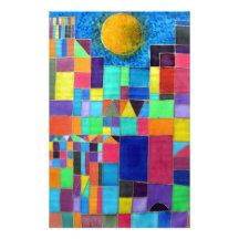 Like Paul Klee Customized Stationery