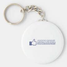 Like Ron Paul - 2012 election president vote Keychains