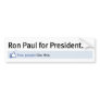 Like Ron Paul Bumper Sticker