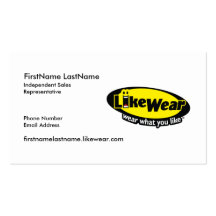 LikeWear Business Cards