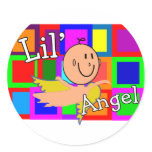 Lil Angel MOSAIC With Angel Baby--Adorable stickers