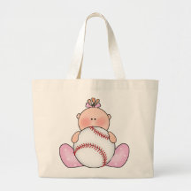 Lil Baseball Baby Girl Bag