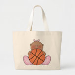 Lil Basketball Baby Girl - Ethnic Canvas Bags
