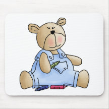 Lil' Bears · Baby Boy Crayons Mousepads
