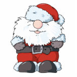 Lil' Big Beard Santa Ornament photo sculptures