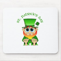 Lil Blarney St Patricks Day Mouse Pads