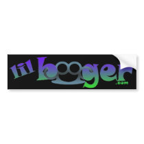 lil boogers bumper sticker