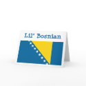 Lil' Bosnian Greeting Card