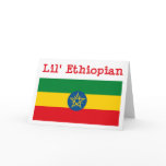 Lil' Ethiopian Greeting Card