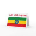 Lil' Ethiopian Greeting Card