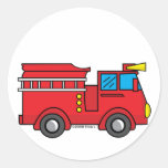 Lil Fire Truck Stickers