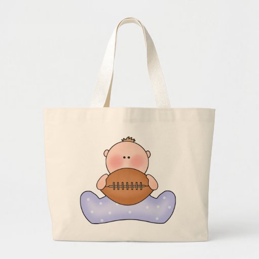 Lil Football Baby Boy Canvas Bag