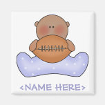 Lil Football Baby Boy- Ethnic Refrigerator Magnets