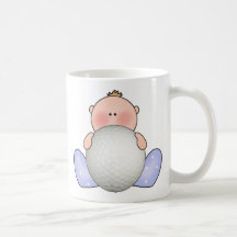 Lil Golf Baby Boy Coffee Mugs
