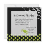 Lil' Green Spider invitations