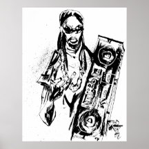 Lil Jon "Collaboration by Jim Mahfood and Lil Jon" Poster