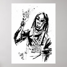 Lil Jon "Collaboration by Jim Mahfood and Lil Jon" Print