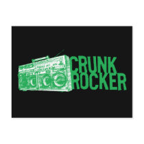 Lil Jon "Crunk Rocker Boombox Green" Postcards