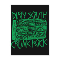Lil Jon "Dirty South Boombox Green" Post Card