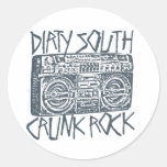 Lil Jon "Dirty South Boombox Grey" Stickers