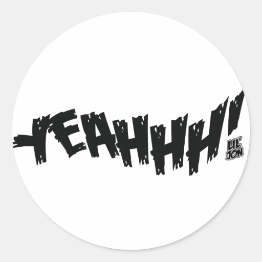 Lil Jon "Yeeeah!" Black Sticker