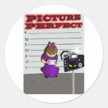 Lil Justice Collection (#2pictureperfectful)l Round Sticker
