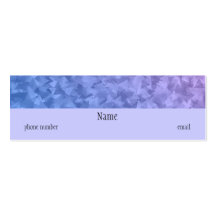 Lil Miss Claudia Skinny Business Card