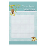 Lil Monkey,  Baby Boy Shower Bingo n Scramble Game
