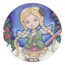 lil' peppermint angel sticker