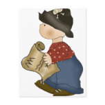 Lil Pirate Boy with Treasure Map