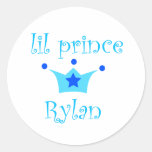 lil prince with name stickers
